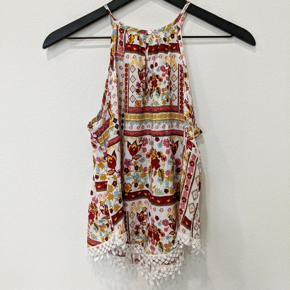 H&M ❤️ Coachella Printed Halter Sz 2 - Picture 3 of 5